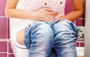 Viduriavimas yra žarnyno parazitų buvimo žmonėms simptomas